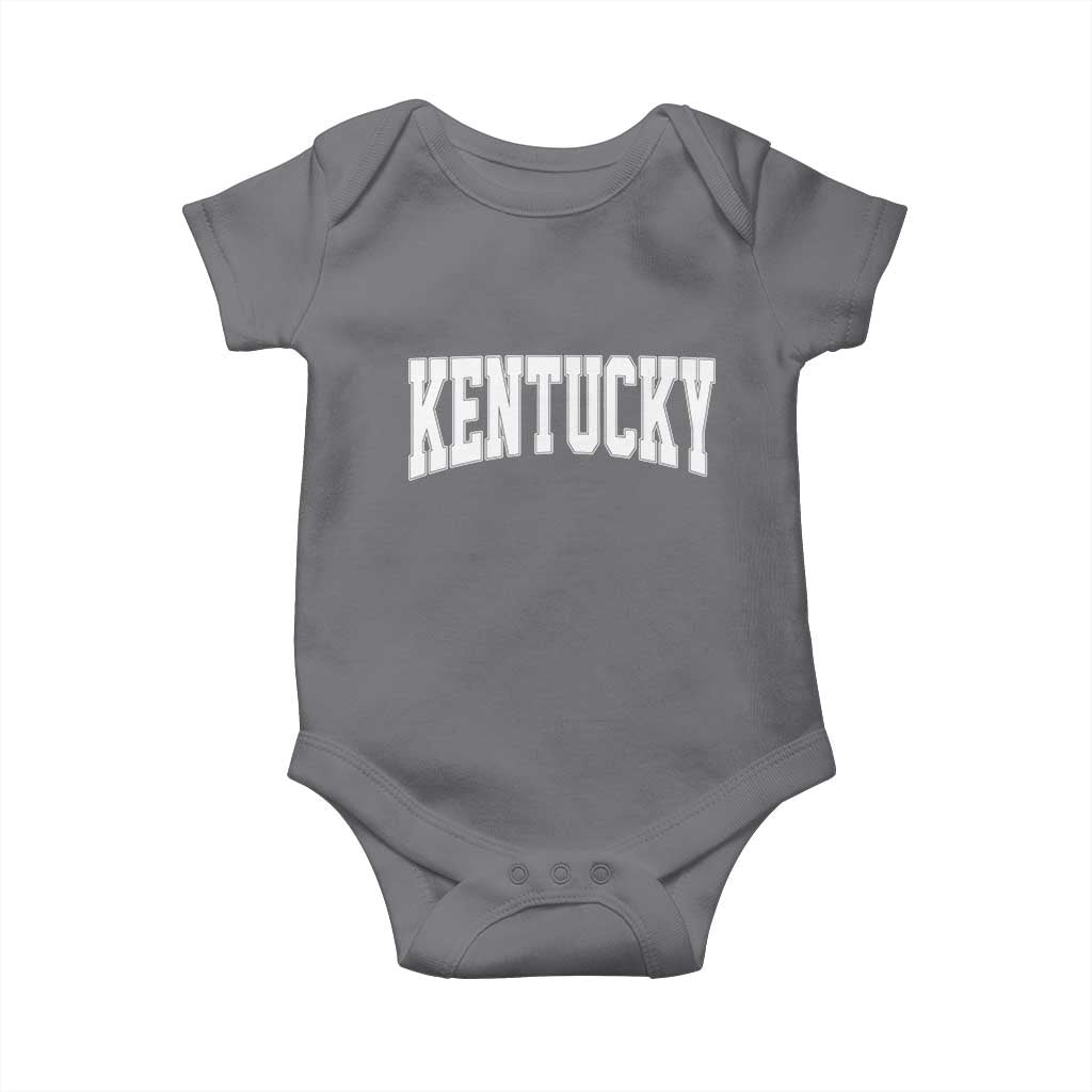 Kentucky Baby Onesie Retro Varsity Kentucky Lover KY State