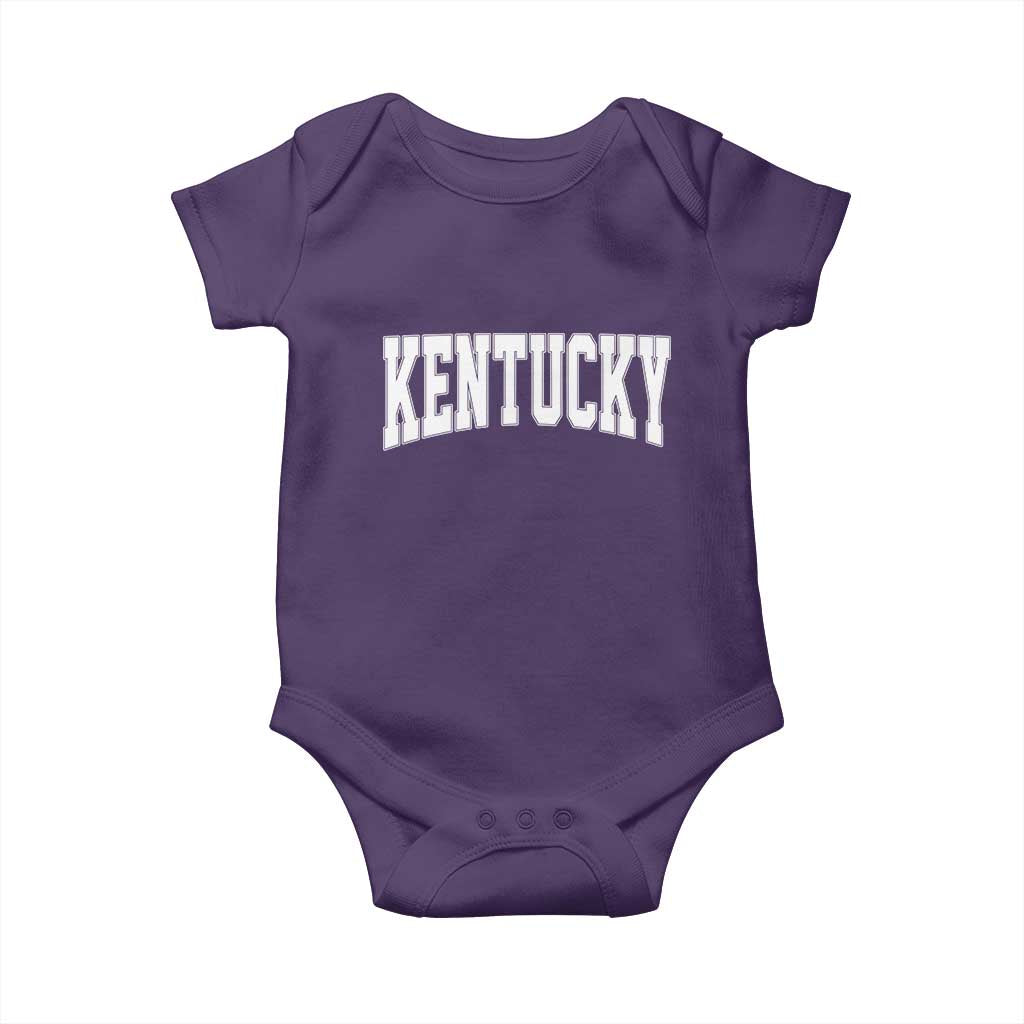 Kentucky Baby Onesie Retro Varsity Kentucky Lover KY State