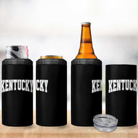 Kentucky 4 in 1 Can Cooler Tumbler Retro Varsity Kentucky Lover KY State