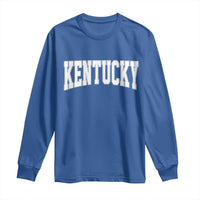 Kentucky Long Sleeve Shirt Retro Varsity Kentucky Lover KY State