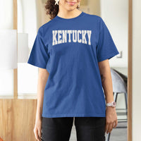 Kentucky T Shirt For Women Retro Varsity Kentucky Lover KY State