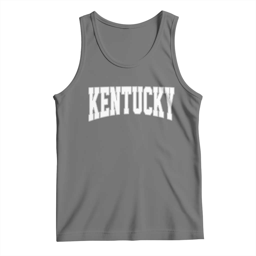 Kentucky Tank Top Retro Varsity Kentucky Lover KY State