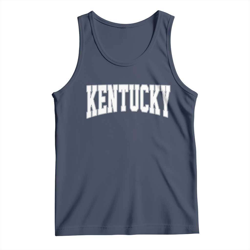 Kentucky Tank Top Retro Varsity Kentucky Lover KY State