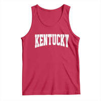 Kentucky Tank Top Retro Varsity Kentucky Lover KY State