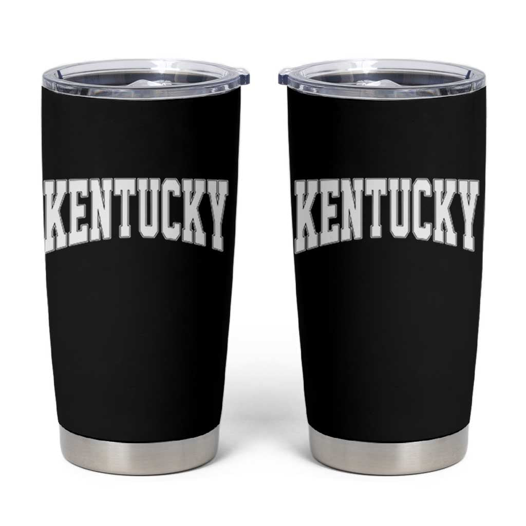 Kentucky Tumbler Cup Retro Varsity Kentucky Lover KY State