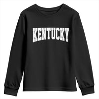 Kentucky Youth Sweatshirt Retro Varsity Kentucky Lover KY State