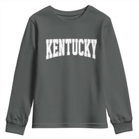 Kentucky Youth Sweatshirt Retro Varsity Kentucky Lover KY State