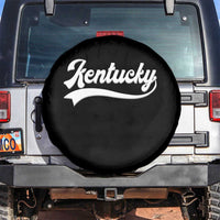 Vintage Kentucky Spare Tire Cover Varsity Script Retro Sports Jersey Style