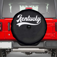 Vintage Kentucky Spare Tire Cover Varsity Script Retro Sports Jersey Style