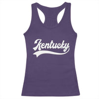 Vintage Kentucky Racerback Tank Top Varsity Script Retro Sports Jersey Style