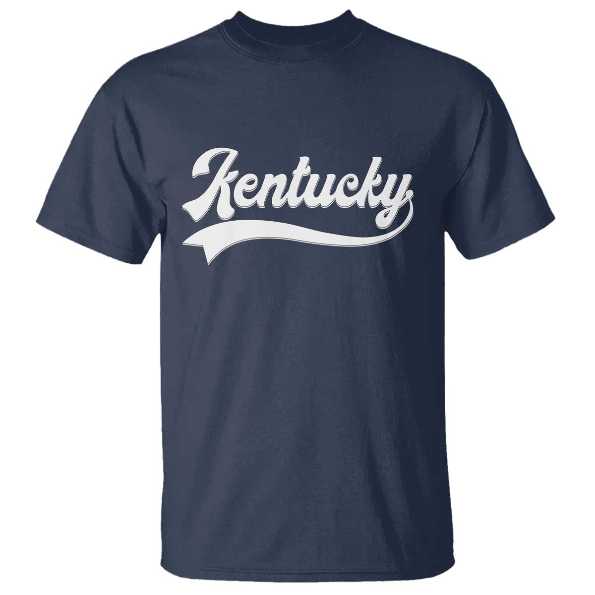 Vintage Kentucky T Shirt Varsity Script Retro Sports Jersey Style