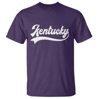 Vintage Kentucky T Shirt Varsity Script Retro Sports Jersey Style