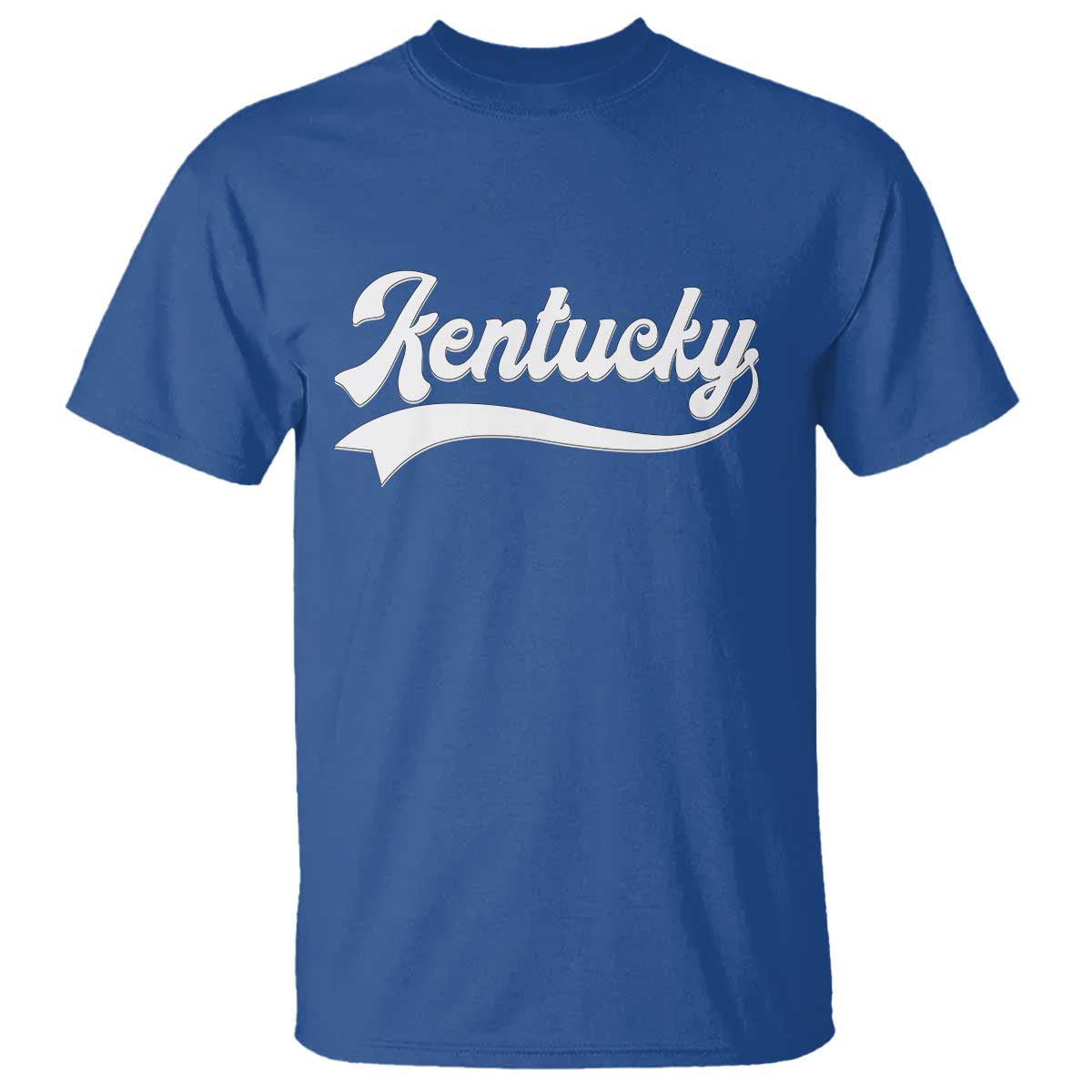 Vintage Kentucky T Shirt Varsity Script Retro Sports Jersey Style