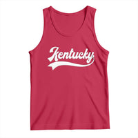 Vintage Kentucky Tank Top Varsity Script Retro Sports Jersey Style