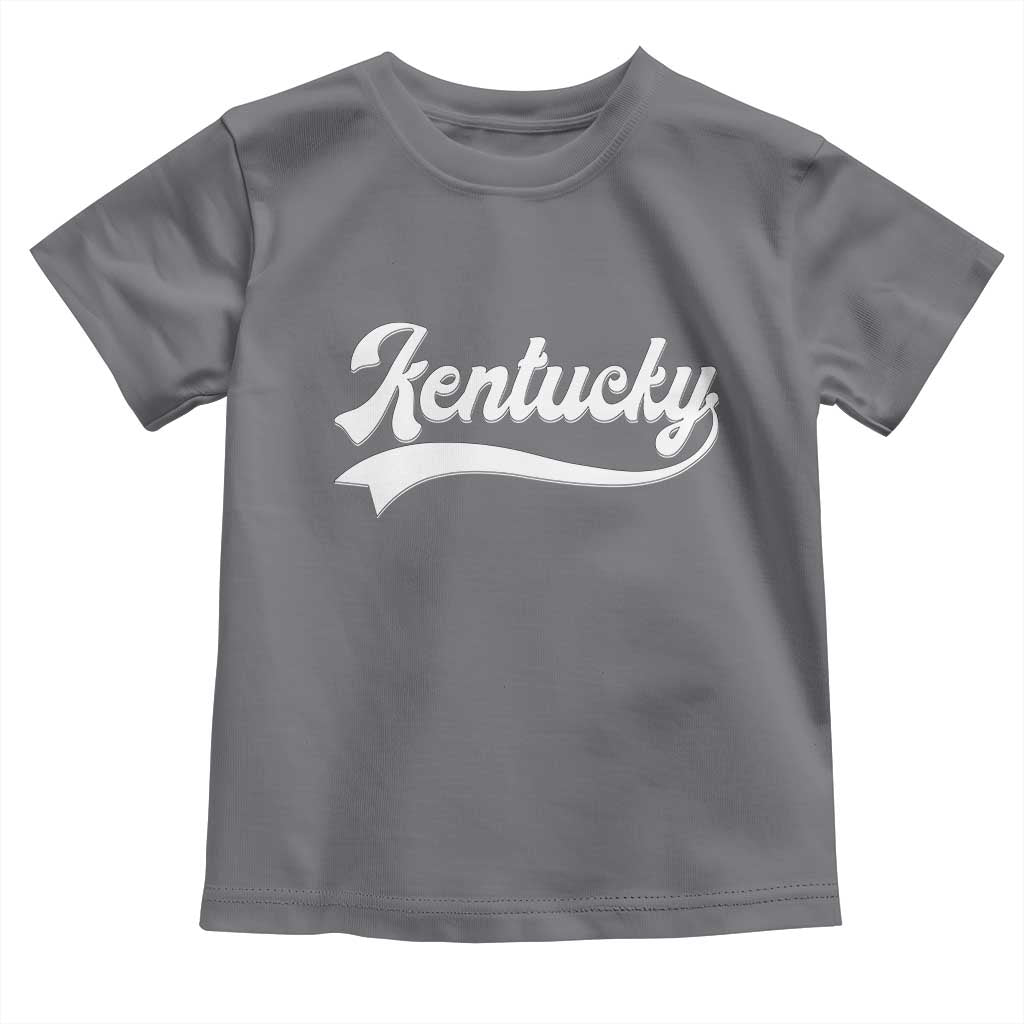 Vintage Kentucky Toddler T Shirt Varsity Script Retro Sports Jersey Style