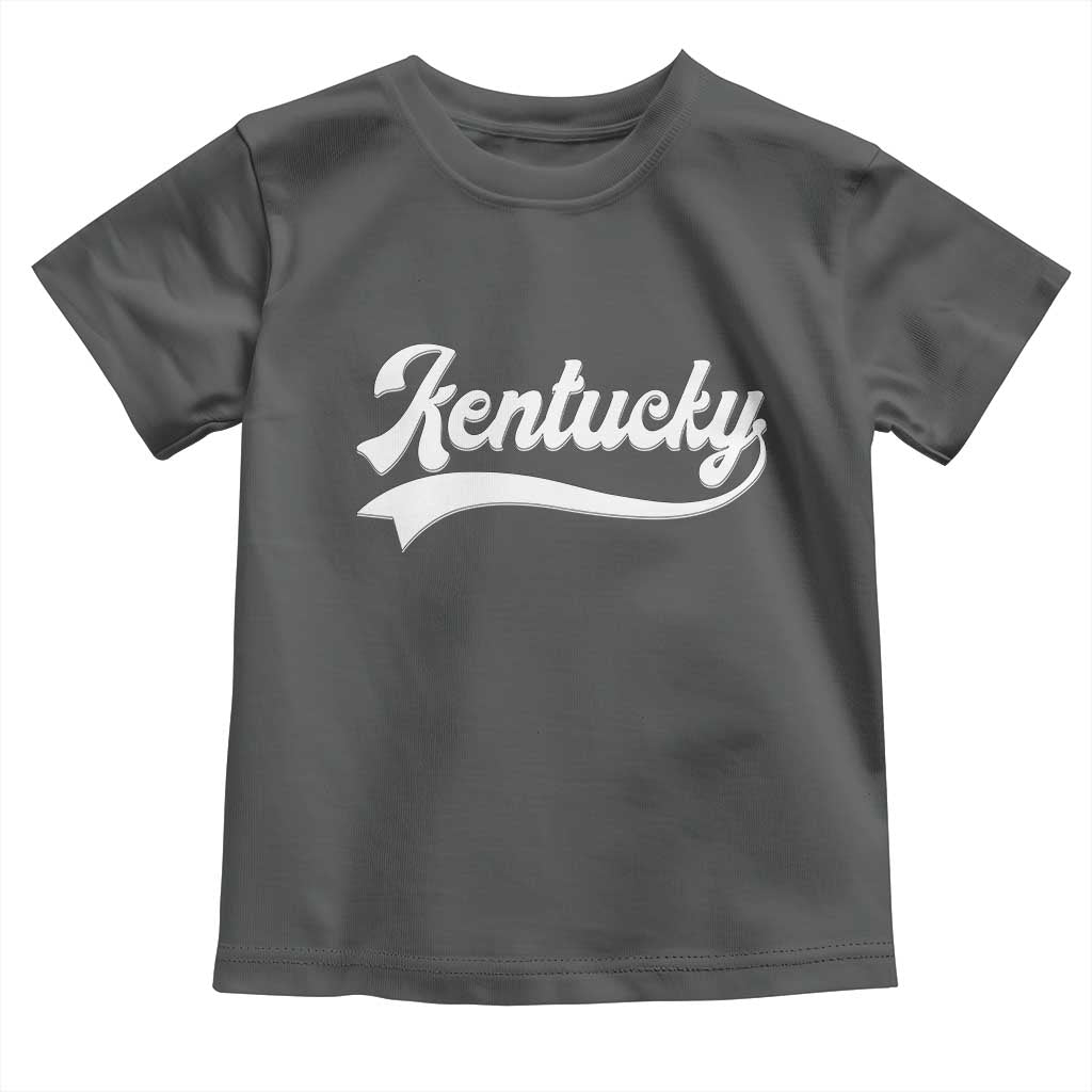 Vintage Kentucky Toddler T Shirt Varsity Script Retro Sports Jersey Style