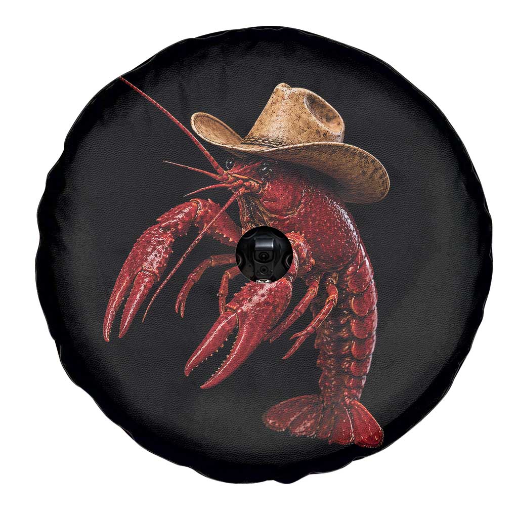 Cowboy Crawfish Spare Tire Cover Yeeclaw Western Country Seafood Lobster Cajun Lovers