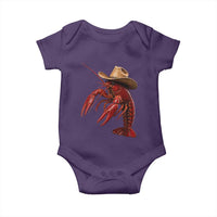 Cowboy Crawfish Baby Onesie Yeeclaw Western Country Seafood Lobster Cajun Lovers