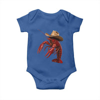 Cowboy Crawfish Baby Onesie Yeeclaw Western Country Seafood Lobster Cajun Lovers