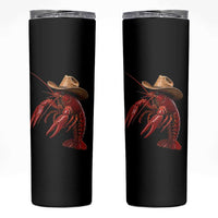 Cowboy Crawfish Skinny Tumbler Yeeclaw Western Country Seafood Lobster Cajun Lovers