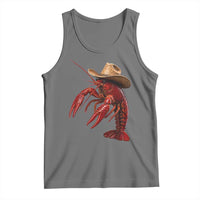 Cowboy Crawfish Tank Top Yeeclaw Western Country Seafood Lobster Cajun Lovers