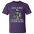 Funny Dad T Shirt Just A Dad Who Always Came Back With The Milk Skeleton American Flag
