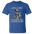 Funny Dad T Shirt Just A Dad Who Always Came Back With The Milk Skeleton American Flag