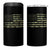 Funny Bonus Dad 4 in 1 Can Cooler Tumbler Step Dad Camo American Flag Fathers Day