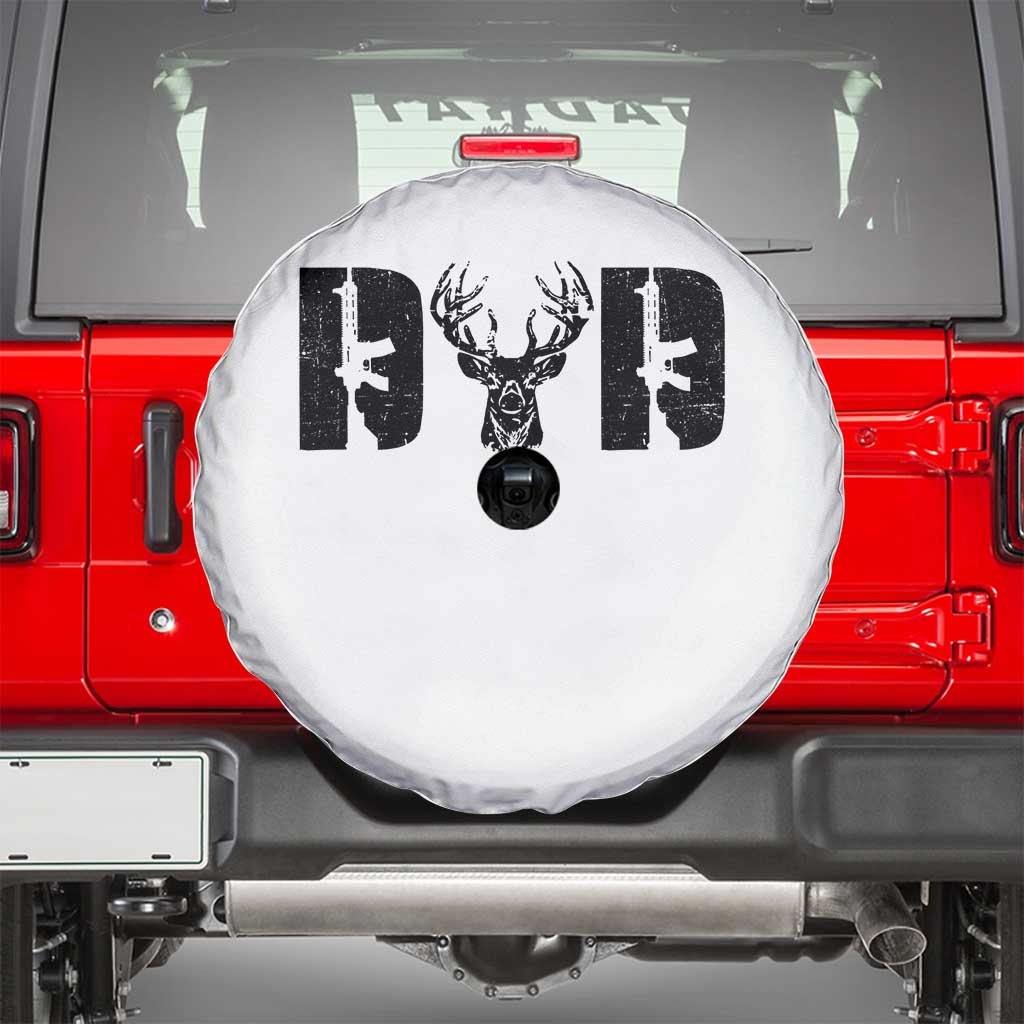 Hunting Dad Spare Tire Cover Fathers Day Gun Lovers Hunter Dad