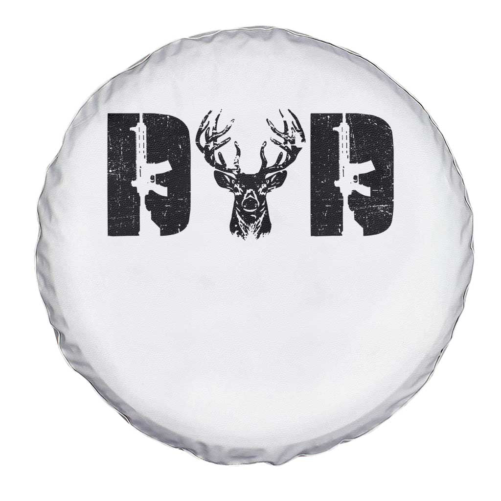 Hunting Dad Spare Tire Cover Fathers Day Gun Lovers Hunter Dad