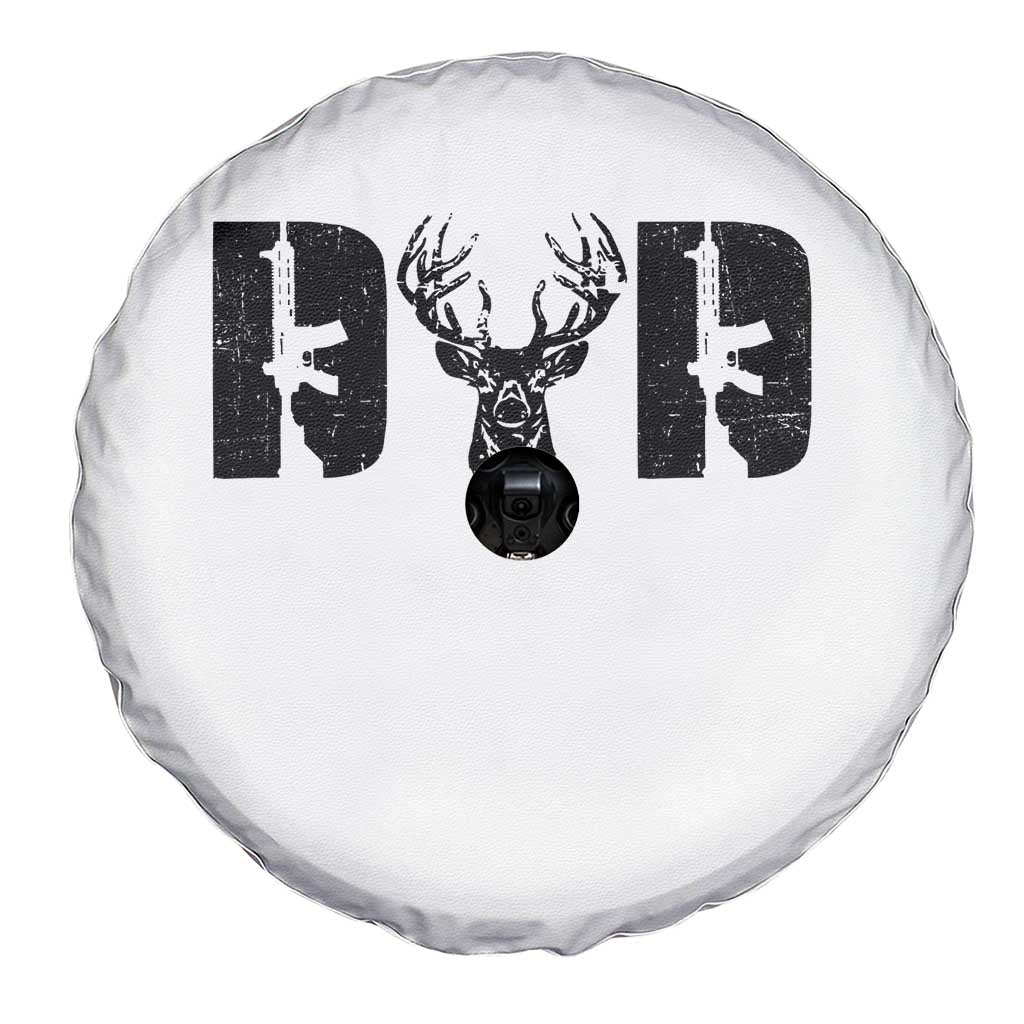 Hunting Dad Spare Tire Cover Fathers Day Gun Lovers Hunter Dad