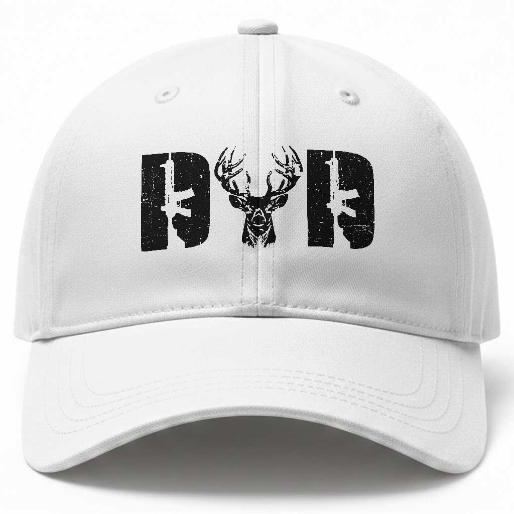 Hunting Dad Baseball Cap Fathers Day Gun Lovers Hunter Dad