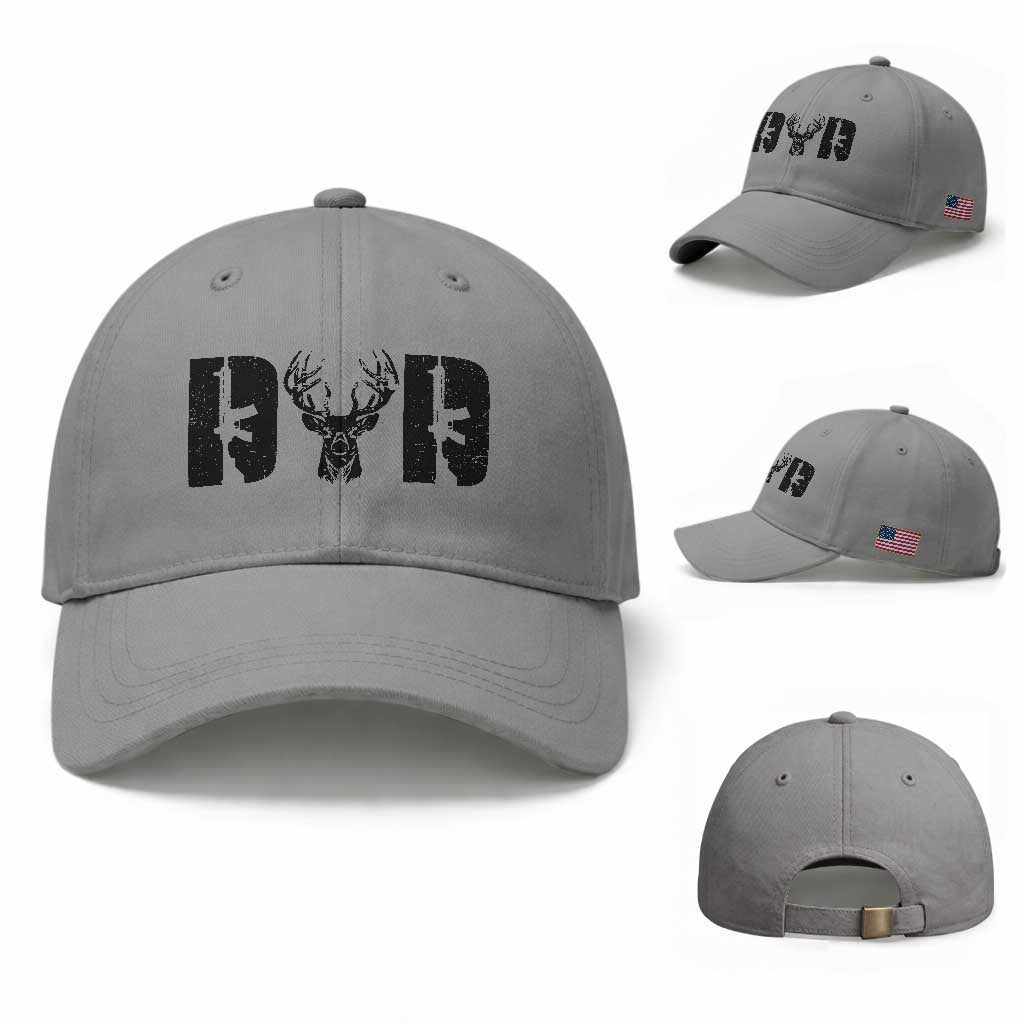 Hunting Dad Baseball Cap Fathers Day Gun Lovers Hunter Dad