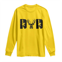 Hunting Dad Long Sleeve Shirt Fathers Day Gun Lovers Hunter Dad