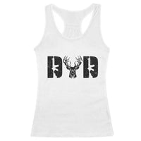 Hunting Dad Racerback Tank Top Fathers Day Gun Lovers Hunter Dad