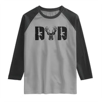 Hunting Dad Raglan Shirt Fathers Day Gun Lovers Hunter Dad