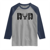 Hunting Dad Raglan Shirt Fathers Day Gun Lovers Hunter Dad
