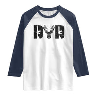 Hunting Dad Raglan Shirt Fathers Day Gun Lovers Hunter Dad