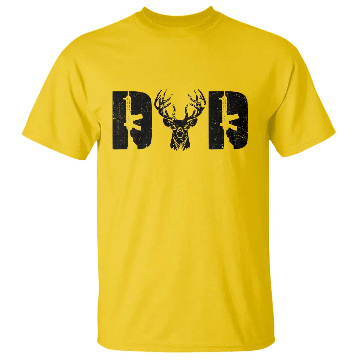 Hunting Dad T Shirt Fathers Day Gun Lovers Hunter Dad