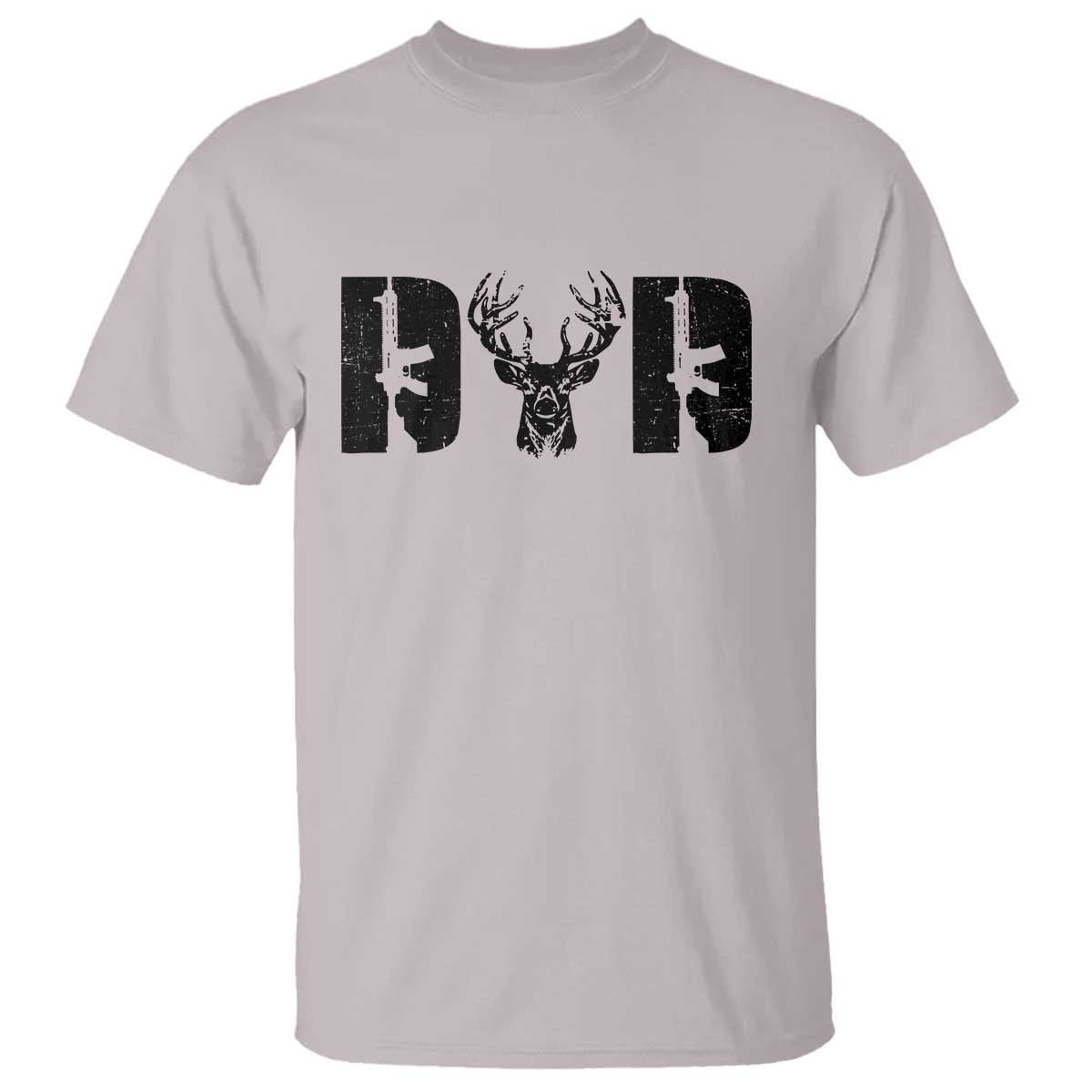 Hunting Dad T Shirt Fathers Day Gun Lovers Hunter Dad