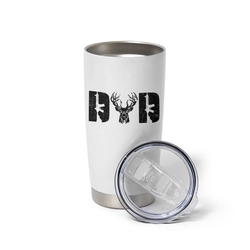 Hunting Dad Tumbler Cup Fathers Day Gun Lovers Hunter Dad