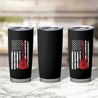 Bass Guitar Player Tumbler Cup USA American Flag Musician Guitarist - Wonder Print Shop