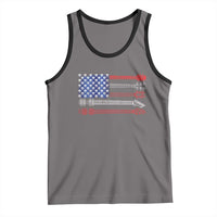 USA Flag Guitar Player Tank Top 4th of July Musician Guitarist - Wonder Print Shop