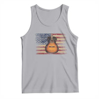 USA Flag Guitar Player Tank Top Retro 4th of July Musician Guitarist - Wonder Print Shop