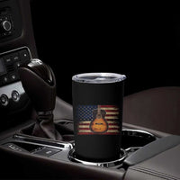 USA Flag Guitar Player Tumbler Cup Retro 4th of July Musician Guitarist - Wonder Print Shop