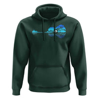 Guitar Lake Hoodie Retro Tree Shadow Acoustic Guitarist Musician - Wonder Print Shop