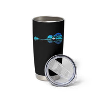 Guitar Lake Tumbler Cup Retro Tree Shadow Acoustic Guitarist Musician - Wonder Print Shop