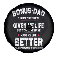 Bonus dad Spare Tire Cover Step Dad Fathers Day