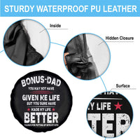 Bonus dad Spare Tire Cover Step Dad Fathers Day
