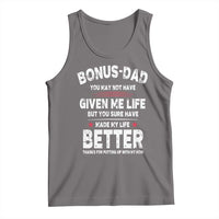 Bonus dad Tank Top Step Dad Fathers Day